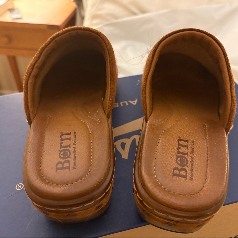 Born Bandy Blankets Clog - Rust Blanket Combo - Picture 11 of 12